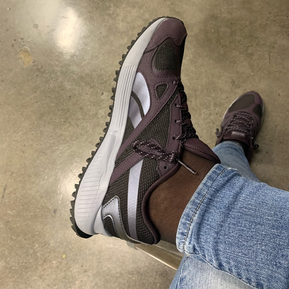 Like new Reebok trail sneakers worn twice